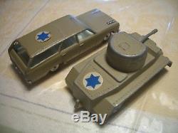WOW! RARE 1950's-60's VINTAGE 7 Pc GAMDA IDF-ISRAEL DEFENSE ARMY SET, EX- READ
