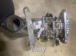 Weber 40 IDF Motorcycle Carbeurator with Intake