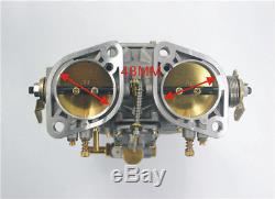 Weber 48idf 48 Idf Carburetor With Chrome Air Horns For Vwithvolkswagen/bug/beetle