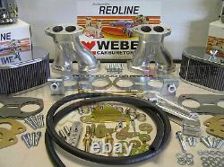 Weber Carburetor Kit VW Bug & Type 1 Dual 40 IDF Tuned for VW Air Cooled