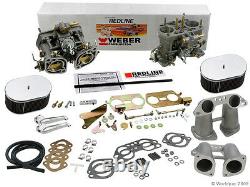 Weber Carburetor Kit VW Bus, Type 2, Type 4, Porsche 914 Dual 40IDF weber kit