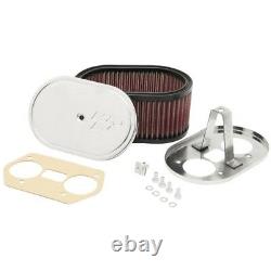 Weber Idf & Dellorto Drla 36,40,44,45 & 48mm Twin Carbs K&n Air Filter Assembly