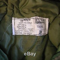 Windproof Zahal Israel Army IDF Parka Dubon Jacket Size M Vintage 1995 Unworn