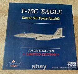 Witty WTW 72005-25 F-15C Eagle Diecast Model IDF/AF 106th (Spearhead) Sqn Israel