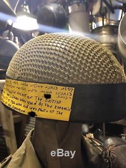 Ww2 british helmet -used By IDF In Six Day War 1967