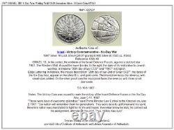 1967 Israel Tsahal 6 Jour Mur De Lamentation De Guerre Ancien Jérusalem Argent 10 Lirot Coin I95124