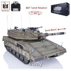 1/16 Merkava Mk IV Rc Tank Henglong Fdi 3958 360° Turret Rotary Upgrade Edition