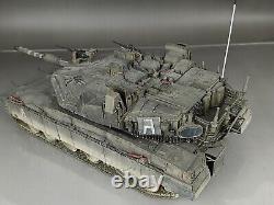 1/35 Construit Meng Israël Fdi Merkava Mk. 4m Avectrophy & Tracks Métalliques Modèle De Réservoir