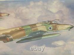 2002 Hasegawa F-4e Phantom II Idf Israeli Air Force Fighter 172 Modèle Kit