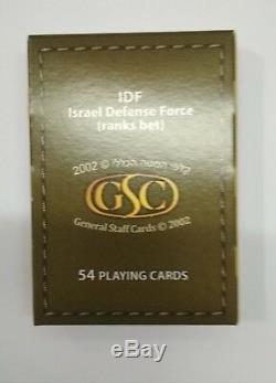 2 Jeux De Cartes De Jeu, Images De La Force De Défense De L'israël, L'armée Israélienne