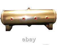 8.5 Gallon Aluminium 8 1/2 Ports Air Ride Suspension Tank Train Horn Bag Hot Rod