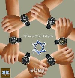 Adi Tactical/military Men's Watch 229 Logo Des Forces De Défense Israéliennes Fdi, Quartz