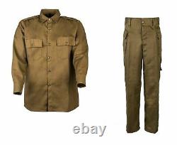 Armã©e Israã«l Tsahal Uniforme De Combat De Service Lourd T-shirt + Pantalons