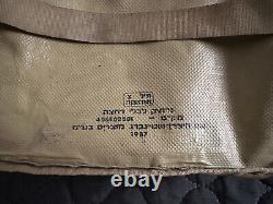 Articles de l'armée israélienne IDF 1987 Sac de commodités en PVC + Kit de couture inutilisé 1994