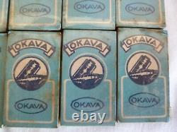 Blases De Rasoir Okava Israel Des Années 1960 Produites Pour Les Fdi 10 Packs De 10 Blades Dans Chaque
