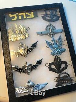 Collection D'insignes De La Force De Défense Israélienne