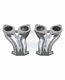 Dual Carbs Intake Manifolds Pour Weber Idf & Hpmx, Deluxe, Dunebuggy Vw Ac129369