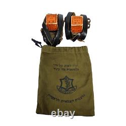 Ensemble de TEFILLIN en cuir avec sac, Judaica juif, prière d'Israël Jérusalem, tête et main