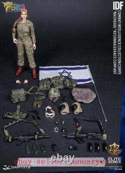 Figurine d'action du Corps de collecte du renseignement de combat de l'IDF Damtoys 1/6 78043 parfaite
