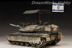 Gagnant du prix Construit 1/35 IDF Merkava MK. IV LIC MBT + Drone Top + Figurine + PE Gaza