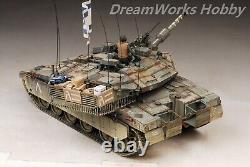 Gagnant du prix Construit 1/35 IDF Merkava MK. IV LIC MBT + Drone Top + Figurine + PE Gaza