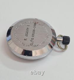 Hanhart Rare Military Israel Idf Germany Vintage Pocket Stop Watch 
 <br/>	Hanhart Rare Military Israel Idf Allemagne Montre de poche vintage arrêt