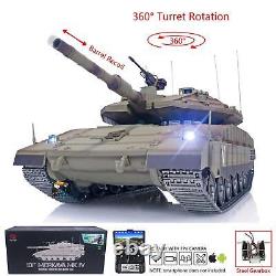 Heng Long Tank télécommandé 1/16 IDF Merkava MK IV Édition Professionnelle