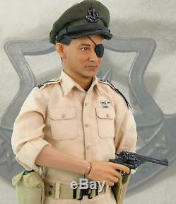 Hobby Master Hf0004 1/6 Défense Israélienne Force Le Chef D'état-major Moshe Dayan Mib