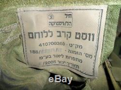 Idf Actuel Golani Vest Éphod Zahal Web. Made In Israel Utilisé Deuxième Guerre Du Liban