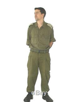 Idf Armée Militaire 100% Coton Fatigue Israélienne Bet Combat Uniform Set Avec Ceinture