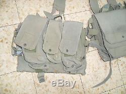 Idf Old Ephod Gilet Web Zahal Armée Israélienne Des Années 80 Made In Israel.'rabintex 'pouch