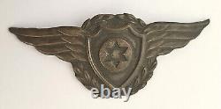 Israël 1948 Premier Badge De L'armée De L'air Zahal Tsahal Aviation Israel