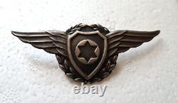 Israël 1948 Premier insigne de la Force aérienne Zahal IDF Aviation Israël
