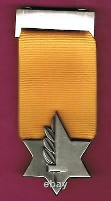 Israel Idf Médaille Véritable De Valor Le Plus Haut Mil. Décoration 100% Authentique