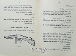 Israël Idf Sten Thompson Schmeisser Suomi Paratrooper Smg Manuel Livre 1948