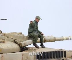 Israeli Tsahal Tank Crews (04 Chiffres, Tank N'est Pas Inclus) 135 Pro Built Model