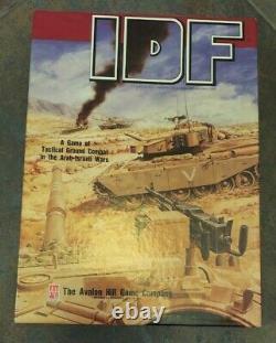 Jeu De Guerre Des Forces De Défense Israéliennes De Tsahal Par Avalon Hill Mint Unpunched