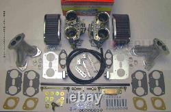 Kit De Carburateur Weber Vw Bug & Type 1 Dual 44 Fdi Redline Kit Avec De Vrais Webers