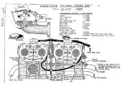 Kit De Liaison Holden Gemini Convient Jackaroo Collecteur D'admission 1600-2000 2 X Idf Weber