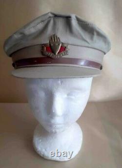 L'armée De Tsahal Mp Police Militaire Vieux Chapeau Avec Insigne Petite Taille Les Premiers Jours D'israël