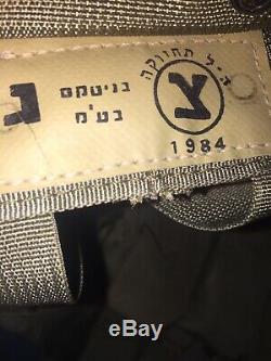 L'armée Israélienne Idf Éphod Vest Web Zahal 1984, Mais New Made In Israel. L Rare Taille