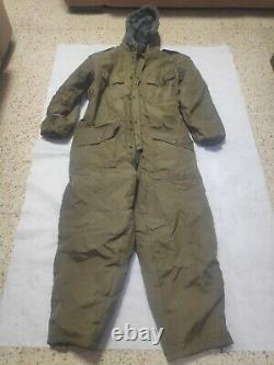 L'armée Israélienne Tsahal Temps Extrêmement Froid Porter Costume De Travail Coverall Hermonit