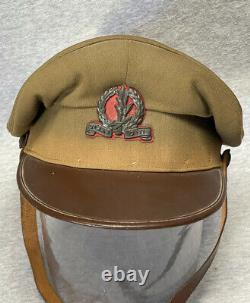 La Division D'infanterie Israélienne (fdi) Officiers Hat Israel Military Hat Fin 1940-50