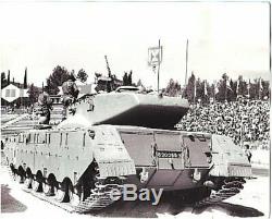 Le Char De Merkava De La Force De Défense Israélienne De 1978 Dans Le Défilé 8x10 Photo D'actualités Originale