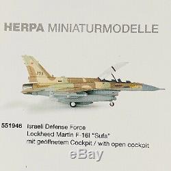 Lockheed Martin F-16i Sufa Forces De Défense Israéliennes Herpa Ailes / Hogan 1200
