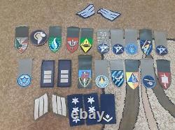 Lot d'Israël Badges d'épaule militaires de l'armée israélienne IDF ZAHAL