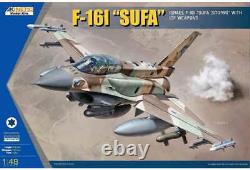 Maquette en plastique 1/48 F-16I Sufa avec ensemble armé de l'IDF Kne48085