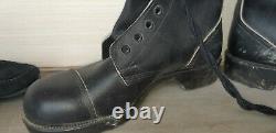 New Army Boots Shoes Militaire Cuir Bottes De Travail Idf Zahal Taille 43 Nous 9 Inutilisés