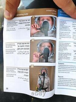 New Box Protective Hood Kit & Blower Large Masque De Gaz Poids Israeli Idf Wow
