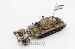 Nouveau Tank De Blazer 172 Israel Fdi M60a1 Avec Le Modèle Kmt-4 Mine Roller Mid-east Wars